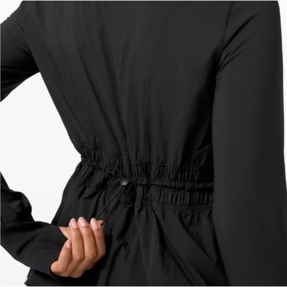 Lululemon Womens Sights Seen Jacket Sz 8 Activewear Black - Picture 3 of 16